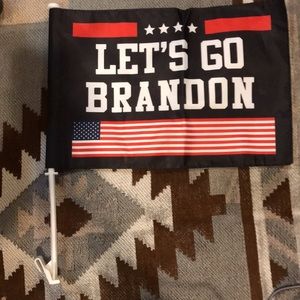 Car flag ( let’s go Brandon)